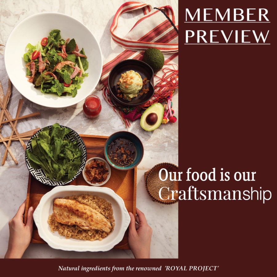 Enjoy Special Menu Exclusively For Greyhound Members: “Royal Project – Our food is our Craftsmanship”